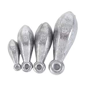 Bulk Bullet Lead Weights Tackle Fishing Equipment Accessories Cheap Freshwater Saltwater Cast Sinker