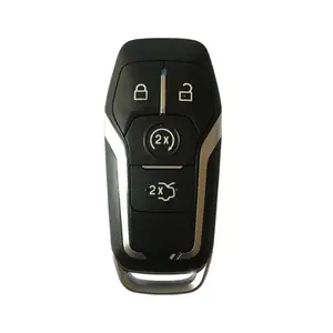 Original 4buttons 433MHz Smart Remote Car Key with ID49 transponder chip Auto key FCCID DS7T-15K601-EF