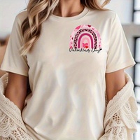Transfert DTF pour la Saint-Valentin, lavable, prêt à l'emploi, transfert thermique pour vêtements DIY, t-shirt, masque, jeans, sac à dos, autocollants