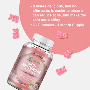 Gomitas blanqueadoras de piel Winstown con glutatión, colágeno, biotina, suplementos veganos para mejorar la elasticidad de la piel, gomitas de belleza. - Product Image 2