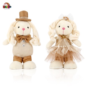 لعبة الدب الناعم من Zaves 6-in Keychain هدايا جميلة لطيفة للأطفال دمية ديكور ديكور أعياد الميلاد - Product Image 5