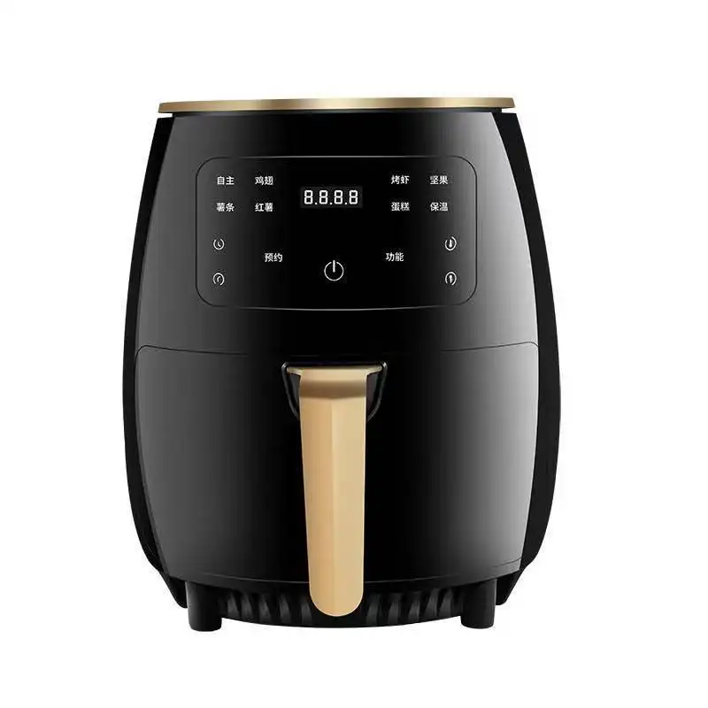 Hot 6L household cross-border high-power intelligent large-capacity air fryer automatic French fries machine