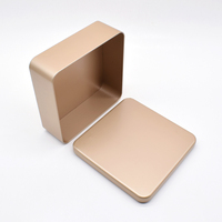 Boîte en étain personnalisée pour le stockage des biscuits, l'emballage du thé et la présentation des grains de café, idéale pour la vente au détail ou la présentation en cadeau