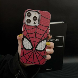 Cover per Telefono di Alta Qualità in TPU+PC con Design Cartoon Spider-Man per iPhone 17/16/15/14/13 Pro Max 16/15/14 Plus, Elettroplaccata e Antiurto - Product Image 3