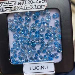Diamantes Azules de Laboratorio CHANG LAI de Talla Pequeña 1.3mm - 2.8mm VVS Melee de Color HPHT CVD Melee Sueltos de Colores Elegantes Creados en Laboratorio - Product Image 4