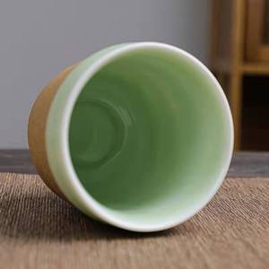 Tazze da <span class=keywords><strong>caffè</strong></span> fatte a mano in ceramica retrò in argilla <span class=keywords><strong>senza</strong></span> manico per ristorante e tazza da <span class=keywords><strong>caffè</strong></span> araba personalizzata per uso domestico - Product Image 4