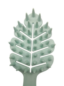 Respirant cuir chevelu Massage cheveux peigne écologique poux peigne Salon maison voyage hôtel utiliser Logo personnalisable plastique bambou poignée - Product Image 3