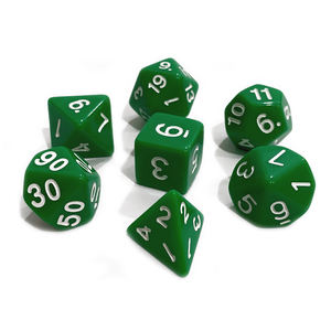 Özel Logo turuncu reçine RPG zar set-dnd Polyhedral şeffaf oyun zar - Product Image 4