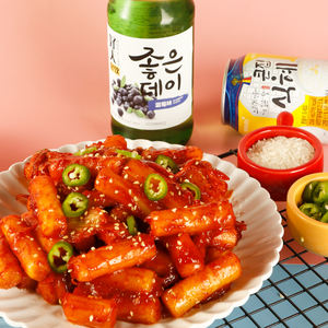 <span class=keywords><strong>Sauce</strong></span> <span class=keywords><strong>Topokki</strong></span> coréenne de haute qualité, prix bas, couleur rouge, saveur intense, échantillon gratuit dans un emballage en sachet - Product Image 4