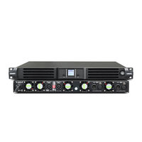 Amplificateur de puissance numérique professionnel série TPK 24 canaux 1U 4x2000W 2-16 étages Performance HIFI