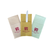 Couleur Airlaid Serviette Papier Lin Comme Couverts Serviettes De Poche Serviettes Personnalisées Avec Logo