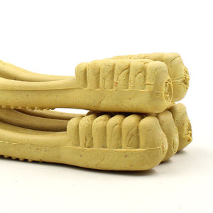 טעם עוף בריאות טעם גרגר מברשת שיניים חופשית בצורת עצם בתפזורת כלב מחמד מטפלת לנשוך מזון - Product Image 4