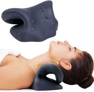 Beauty Lady Office-Corrector de cuello para hombre, almohada de tracción Cervical, estirador de cuello quiropráctico/ - Product Image 1