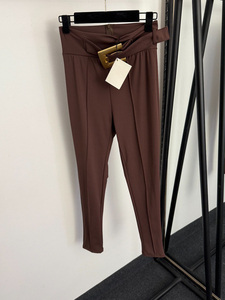 Nouvel ensemble pour femme : Haut bustier une pièce à boucle métallique + Legging taille haute élastique à jambe étroite - Product Image 3