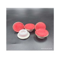 Bec et capuchon en plastique Couvercle en plastique de 42mm avec anneau antivol en métal