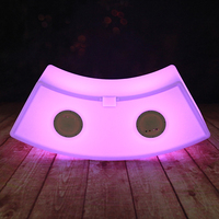 Meubles de bar lumineux pour discothèque, chaise et tabouret LED éclairés, chaises de bar lounge, produits rotomoulés, rotomoulage