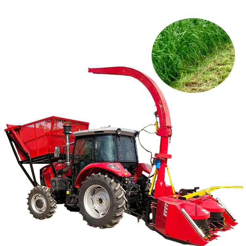 動物飼料用の自動トラクター搭載飼料収穫機トラクター干し草芝刈り機