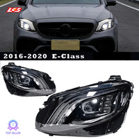 Feux avant pour Mercedes-Benz Classe E W213 2016-2020, ensemble de phares LED style Maybach, feux de jour DRL, clignotants séquentiels