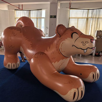 Lioness Moya gonflable en PVC souple personnalisée Shunyu pour jouets qui couinent