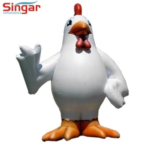 Ballon <span class=keywords><strong>gonflable</strong></span> géant de la mascotte, 200 cm, poulet <span class=keywords><strong>gonflable</strong></span> - Product Image 2