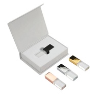 Memoria USB 3.0 Transparente de Cristal con Logotipo Personalizado, Unidad Flash USB de Alta Velocidad al por Mayor, Pendrive