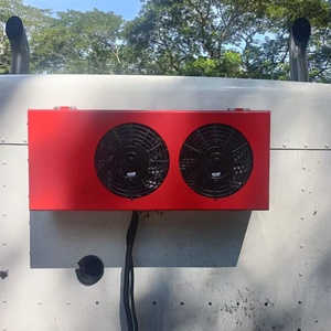 Sistemas de Aire Acondicionado Eléctricos de 12V 24V con Doble Ventilador, Aire Acondicionado de Techo para Estacionamiento, para Autos Pequeños, Camiones, Autocaravanas y Caravanas - Product Image 6
