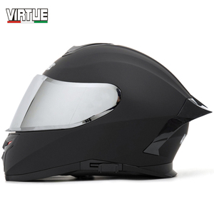 VIRTUE-<span class=keywords><strong>Casco</strong></span> de motocicleta de cara completa con <span class=keywords><strong>Bluetooth</strong></span>, doble visera, a la moda, certificación ECE, fabricación china - Product Image 4