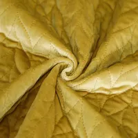 Ultrasonic Embossing Quilting Velvet Fabric
