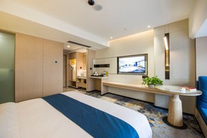 SHIYI fábrica profesional moderna muebles de dormitorio de madera personalizado de lujo Hilton 5 estrellas <span class=keywords><strong>Hotel</strong></span> <span class=keywords><strong>y</strong></span> muebles de apartamento - Product Image 2