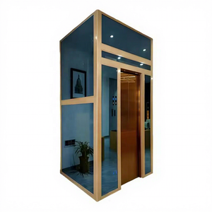 Ascensor Hidráulico Residencial para Interiores y Exteriores, Excelente Diseño, Ascensor para Pasajeros de 450 kg para Villas, Máquina Elevadora Hidráulica - Product Image 1