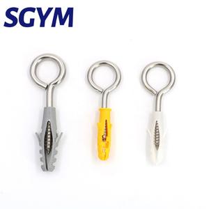 Gancho de ojo de acero inoxidable 304, Perno de tornillo abierto, cerrado, autorroscante, tornillo de Copa, tornillo de madera, gancho de signo de interrogación - Product Image 4