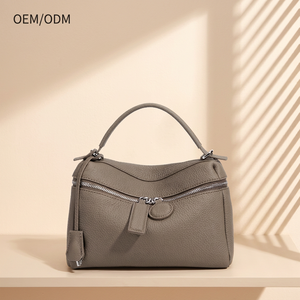 Nuovi Arrivi 2026: Borsa in Vera Pelle per Donne, Elegante Borsetta di Lusso di Alta Gamma con Coperchio per il Pendolarismo - Product Image 2