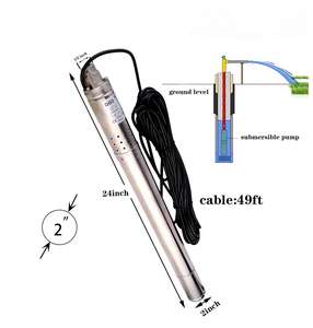 <span class=keywords><strong>Pompe</strong></span> centrifuge à vis immergée en acier inoxydable pour puits profonds à haute pression, série QGD, pour <span class=keywords><strong>forage</strong></span> à haute levée - Product Image 3