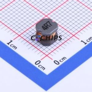 ตัวเหนี่ยวนำไฟฟ้าแบบ SMD รุ่น CD5845-4R7 ขนาด 5.8x5.2 มม. (ค่าความเหนี่ยวนำ: 4.7uH) (ความแม่นยำ: 20%) กระแสไฟฟ้าที่กำหนด: 2.8A - Product Image 1