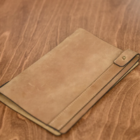 Couverture de menu en cuir PU personnalisée Cafe Bar Restaurant Menu Holder Personnalisation du logo personnalisé