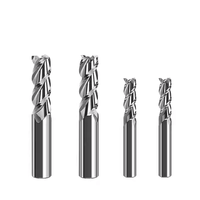 YG-1 M42 HSS-Co8 1 pièces 2.0-20MM tige de fraise en bout plat 2 4 flûte spirale fraise CNC routeur peu outils E2401 E2412