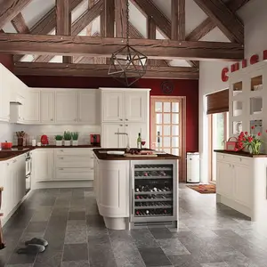 CBMmart nuovi disegni professionali mobili da cucina su misura porte dell'armadio da cucina in legno massello vendita diretta del produttore