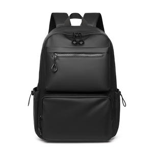 Oxford Solid Color <b>Computer</b> <b>Bag</b> Casual Simple Multi-layer Pocket Large Capacity Backpack 15.6 Inch Notebook - Product Image 5