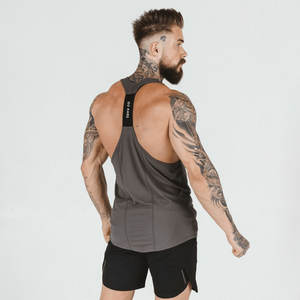 RUIQUWIN, chaleco deportivo de alta elasticidad para hombre al por mayor, chaleco de gimnasio transpirable, chaleco ligero de secado rápido para correr - Product Image 3