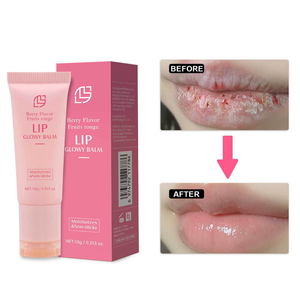 Baume à lèvres brillant aromatisé aux fruits avec logo personnalisé 10g Hydratant Utilisation quotidienne pour les lèvres sèches et gercées - Product Image 4