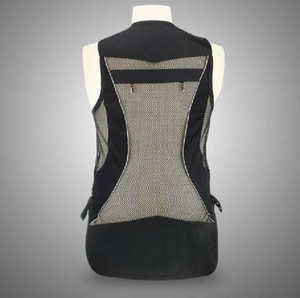 Gilet de tir respirant en maille pour homme avec écusson en cuir pour l'épaule, idéal pour le tir sur le faisan, le tir sur le volant et la chasse - Product Image 5