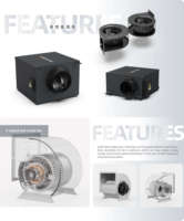 Système de ventilation MIAHVAC, système de pressurisation d'escalier, ventilateur d'alimentation en air