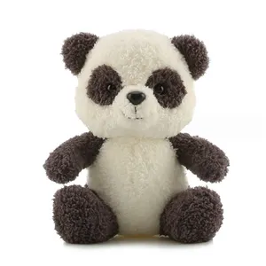 迷你促销婴儿礼品玩具小尺寸超软熊猫毛绒动物玩具可爱毛绒儿童公仔