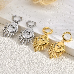 ต่างหูระย้าสแตนเลสสำหรับผู้ชายทันสมัยทันสมัยต่างหูระย้าหลากหลายสไตล์ - Product Image 4