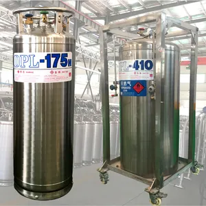 175l 1.4mpa Snelle Vulling Industriële Gas Lng Cryogene Vloeibare Stikstof Cilinder Dewar Tank Prijs