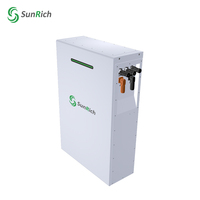 Baterai Surya Lithium Lifepo4 16kwh 51.2V 314Ah Paket Baterai Ion Lithium Sistem Penyimpanan Energi Rumah