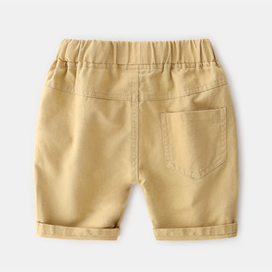 Importador Mayorista de Productos Chinos en India, Delhi, Pantalones Cortos de Algodón para Niños, Estilo Harem, Color Caqui - Product Image 4