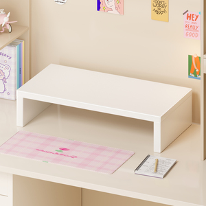 Desktop Computer Riser Stand Laptop Screen Base Artificial Board <b>Adjustable</b> Portable <b>Office</b> <b>Desk</b> Monitor Shelf - Product Image 1