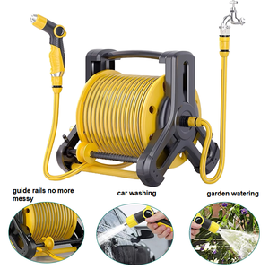 Lexia Portable 20m 30m <strong>40m</strong> Retractable <strong>Hose</strong> Reel Cart Garden <strong>Hose</strong> Reel <strong>Pipe</strong> for Home Use - Product Image 2