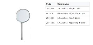 Specchio della bocca dentale con la maniglia #<span class=keywords><strong>4</strong></span> #5 - Product Image 2